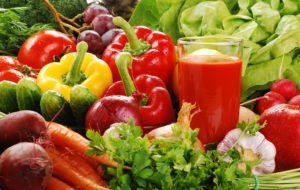Photograph of fruits and vegetables on table, next to each other | meal preparation challenges | Neighborly Home Care